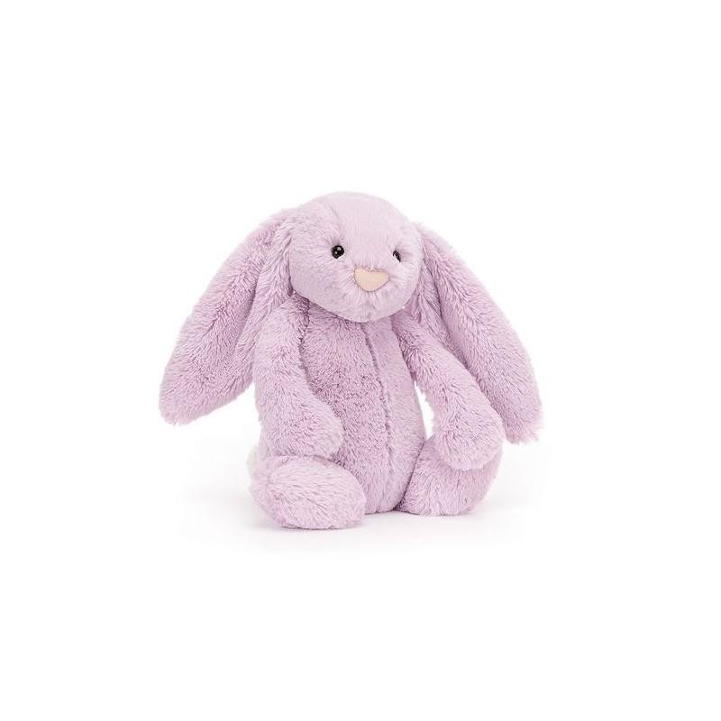 Jellycat - Przytulanka Bashful Królik 18cm - Wrzosowy