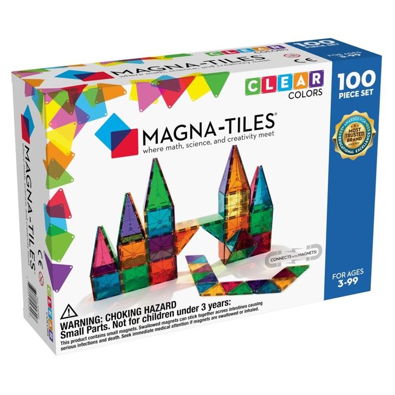 Magna Tiles - Klocki magnetyczne Classic 100el.