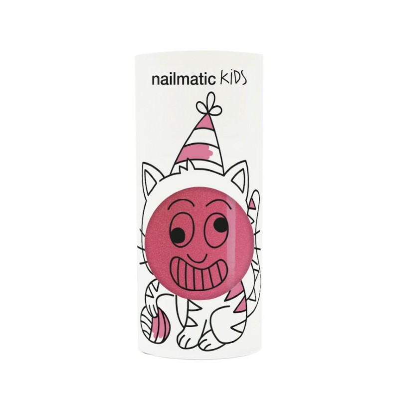 Nailmatic - Lakier do paznokci na bazie wody Kitty - Cukierkowo-różowy