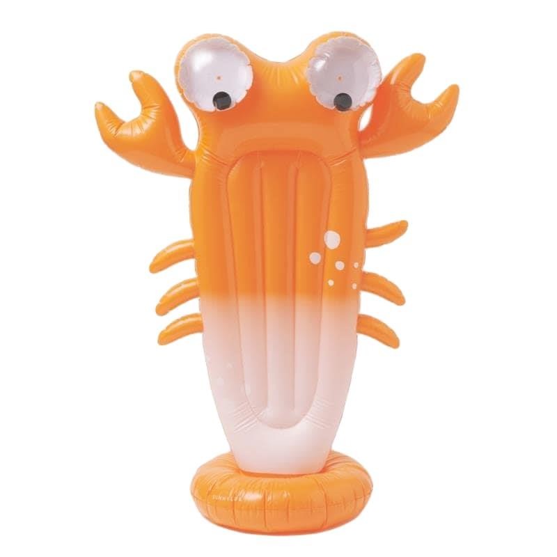 Sunnylife - Zraszacz dmuchany Giant 165cm - Sonny the Sea Creature, Neon Orange