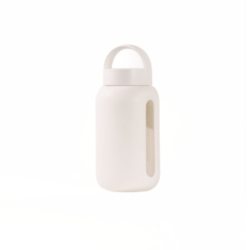 Bink - Szklana butelka na wodę Mini Bottle 500ml - white