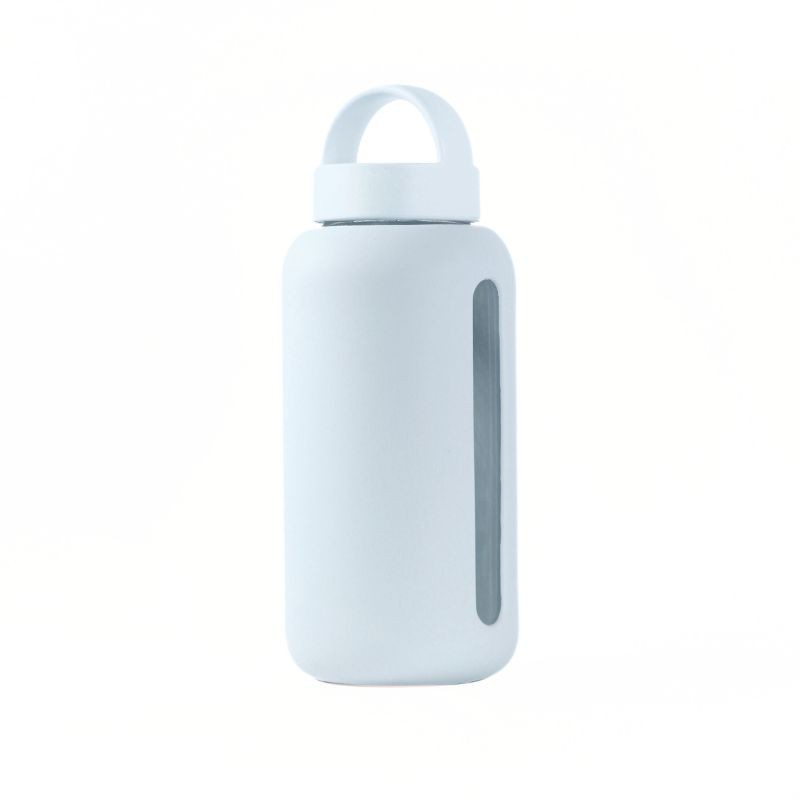 Bink - Szklana butelka do monitorowania dziennego nawodnienia Day Bottle 800ml - Glacier