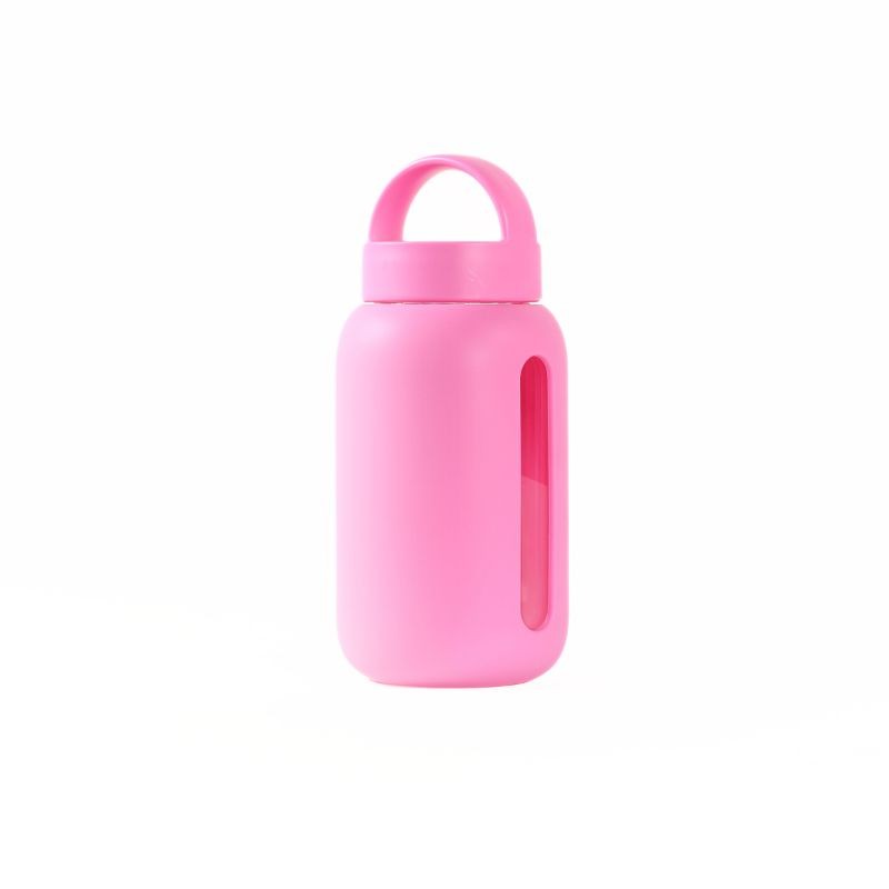 Bink - Szklana butelka na wodę Mini Bottle 500ml - bubblegum