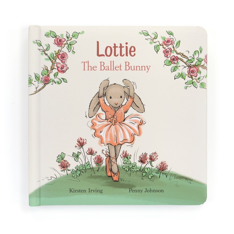 Jellycat - Książeczka dla dzieci "Lottie The Ballet Bunny"