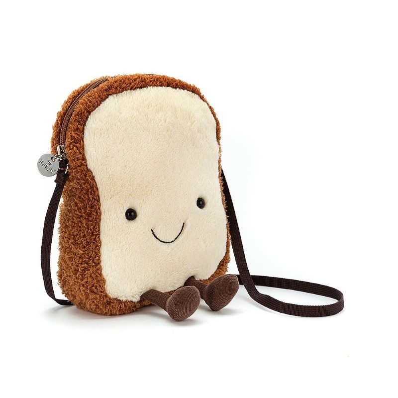 Jellycat - Torebka na ramię Zabawny tost 19cm