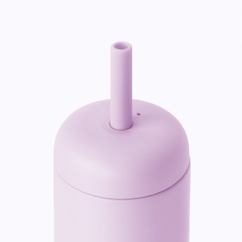 Bink - Nasadka z silikonową słomką do butelek Day/Sip Tumbler - lilac