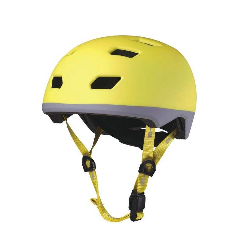 Micro - Kask dziecięcy S (48-53 cm) - neonowy żółty