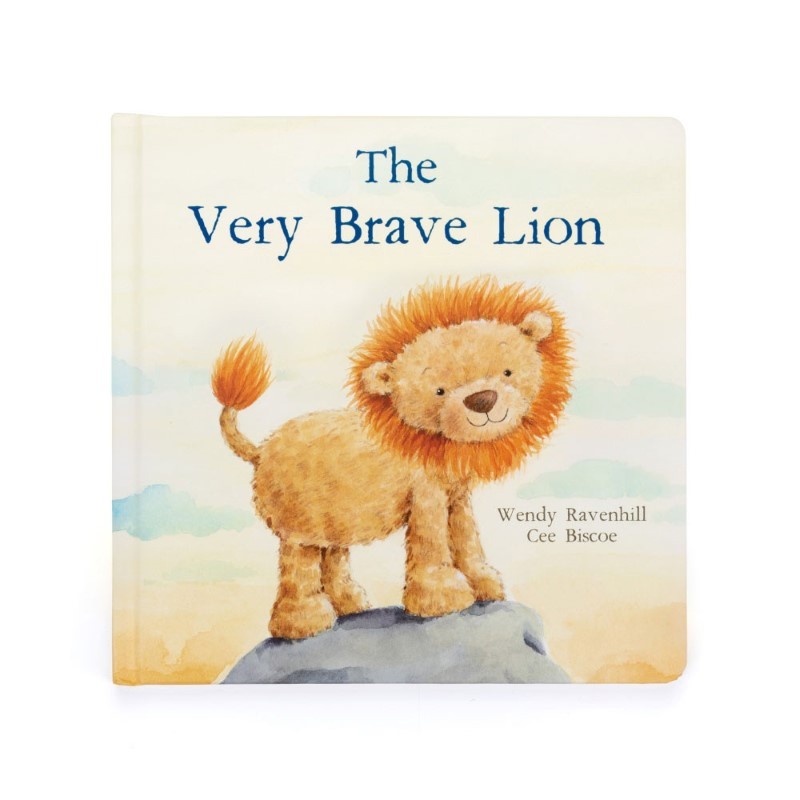 Jellycat - Książeczka dla dzieci "The Very Brave Lion"