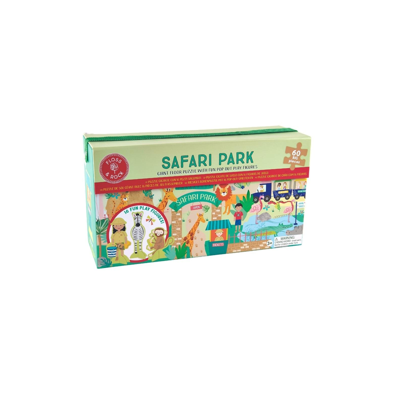 Floss & Rock - Safari Park Puzzle 60 elementów