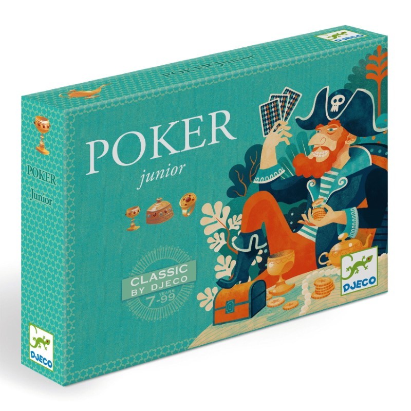 Djeco - Gra karciana POKER JUNIOR