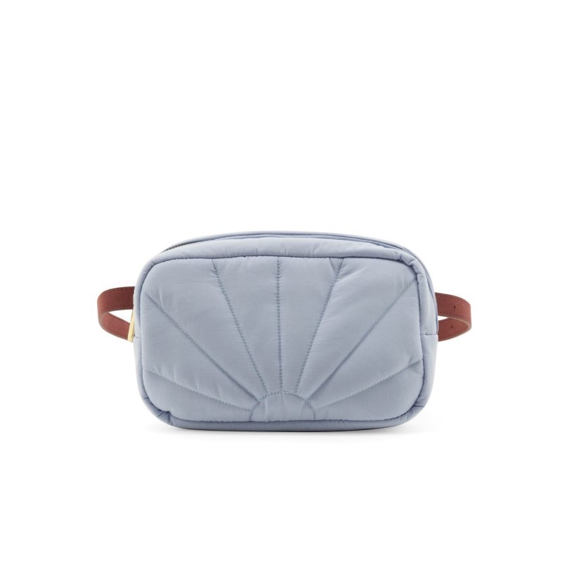 The Sticky Sis Club - Pikowana nerka/saszetka Fanny Bag - hortensia blue