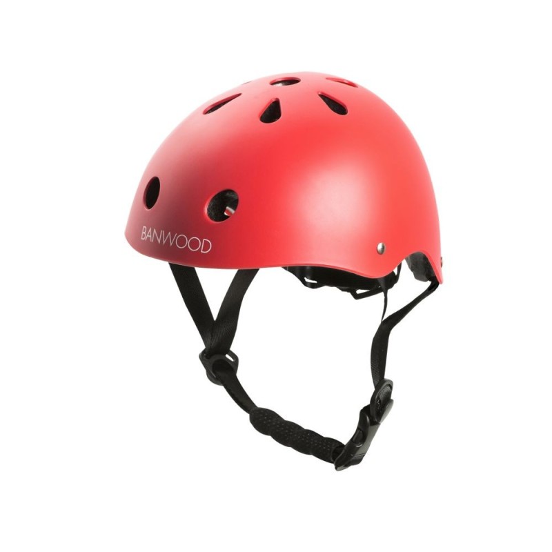 Banwood  - dziecięcy kask rowerowy red