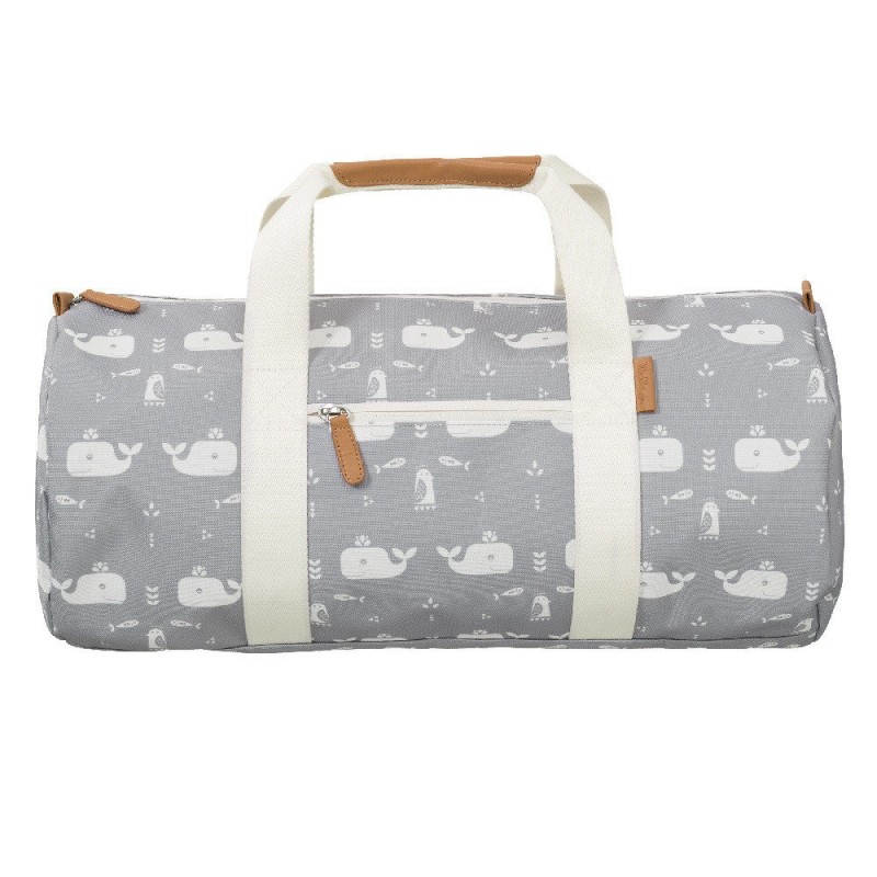 Fresk - Torba Weekend bag Wieloryb Dawn grey