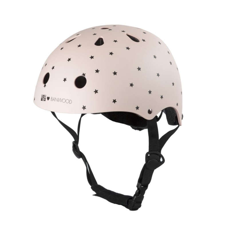 Banwood  - dziecięcy kask rowerowy bonton pink