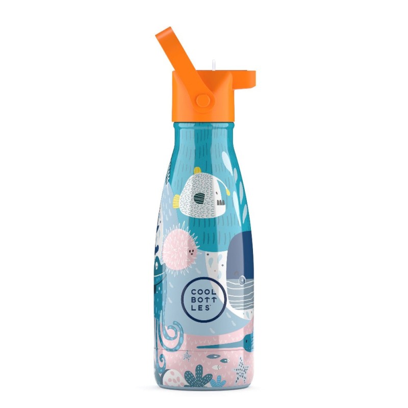 Cool Bottles - Butelka termiczna Kids 260 ml Triple cool Sea world