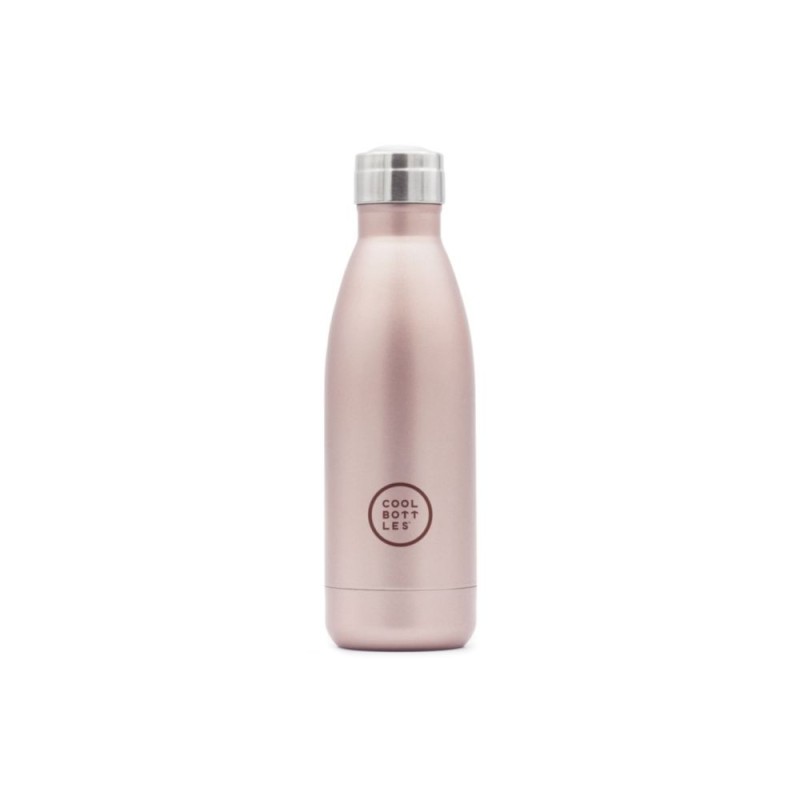 Cool Bottles - Butelka termiczna 350 ml Triple cool Metallic Rose