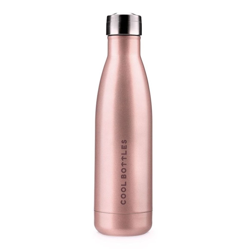 Cool Bottles - Butelka termiczna 500 ml Triple cool Metallic Rose