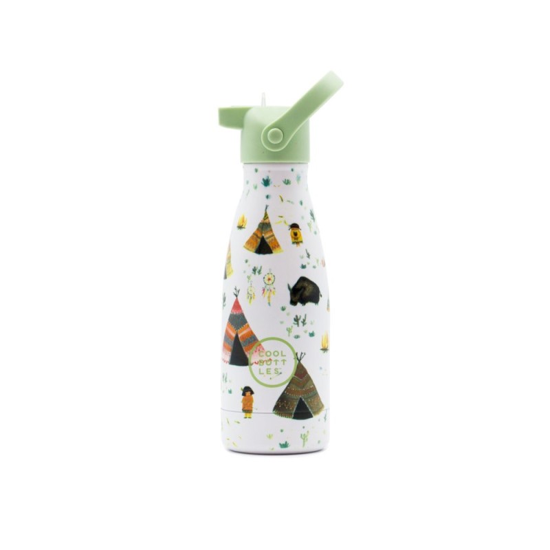 Cool Bottles - Butelka termiczna Kids 260 ml Triple cool Indian tribe