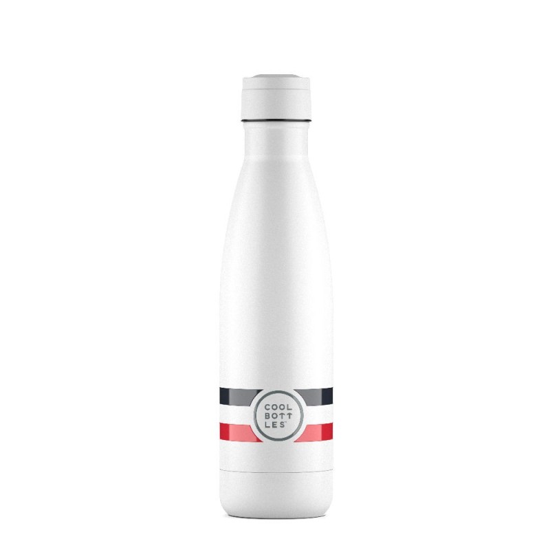 Cool Bottles - Butelka termiczna 500 ml Triple cool Xclusive Pure White