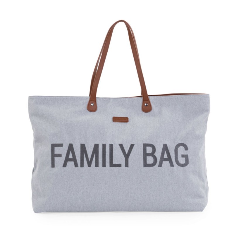 Childhome - Torba Family Bag Kanwas Szara