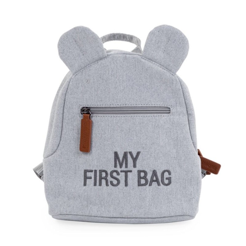 Childhome - Plecak dziecięcy My First bag Kanwas Szary