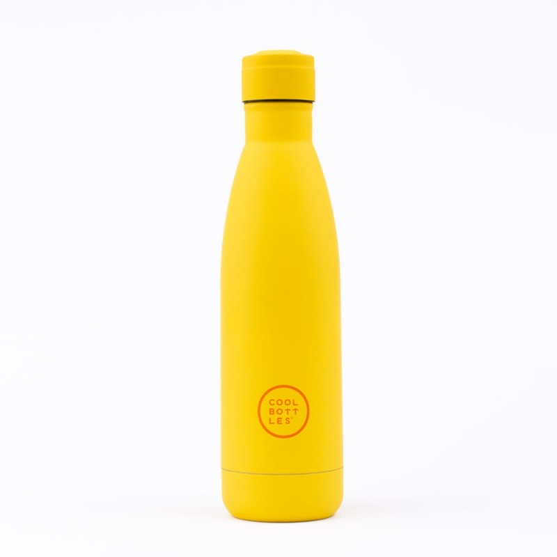 Cool Bottles - Butelka termiczna 500 ml Triple cool Vivid Yellow