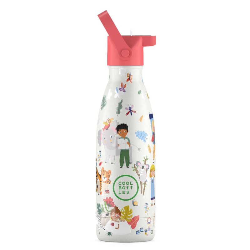 Cool Bottles - Butelka termiczna Kids 350 ml Triple cool Curious Explorers