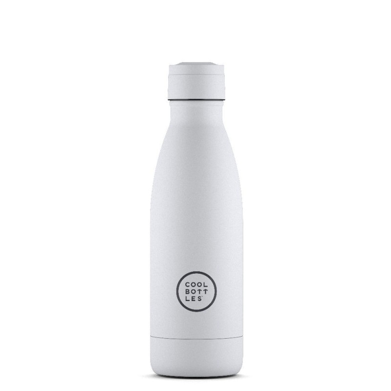 Cool Bottles - Butelka termiczna 350 ml Triple cool Mono White