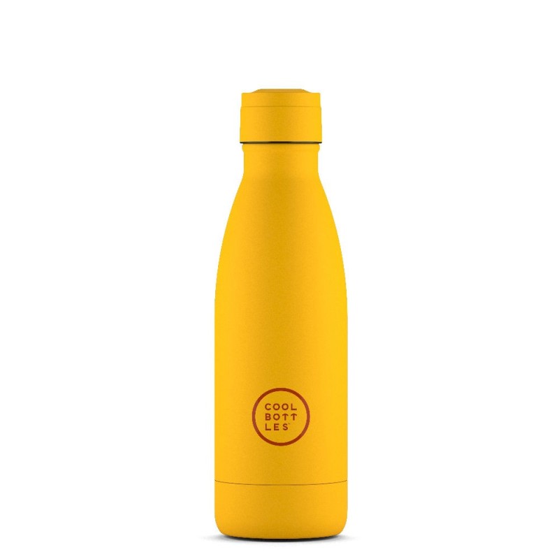 Cool Bottles - Butelka termiczna 350 ml Triple cool Vivid Yellow