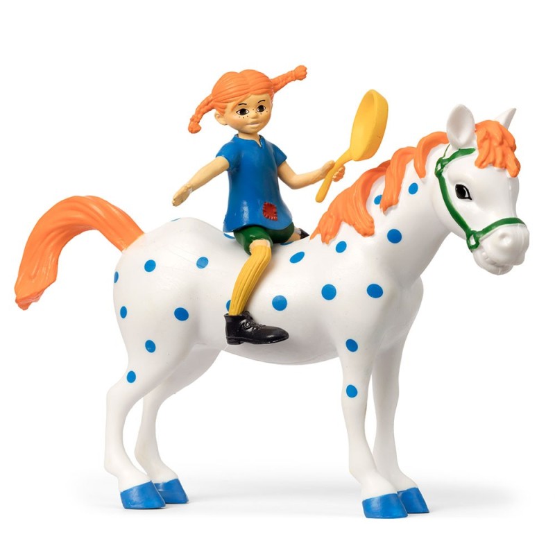 Pippi - Figurka Pippi Langstrumf & Konik