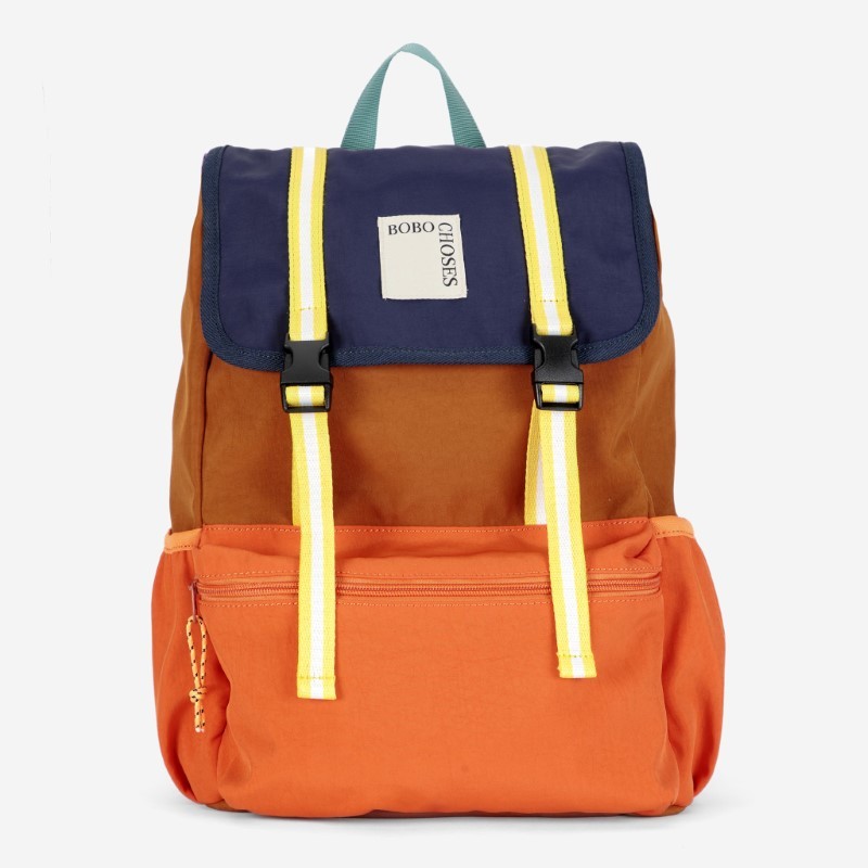 Bobo Choses - Plecak Color Block technic backpack - multicolor