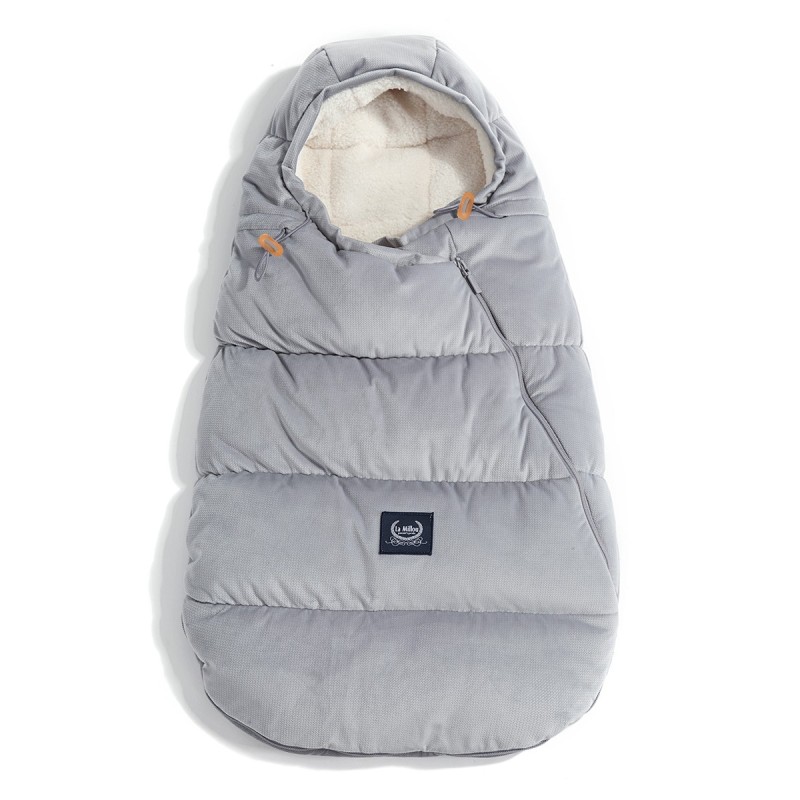 La Millou - Śpiworek do Wózka Baby Multi DARK GREY