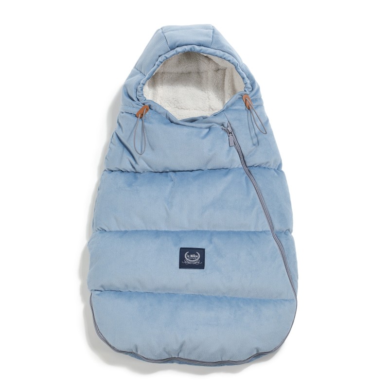 La Millou - Śpiworek do Wózka Baby Multi WIND BLUE