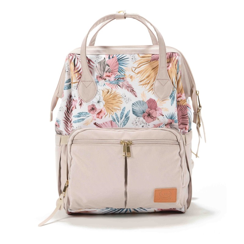 La Millou - Plecak Dolce Vita BOHO PALMS LIGHT