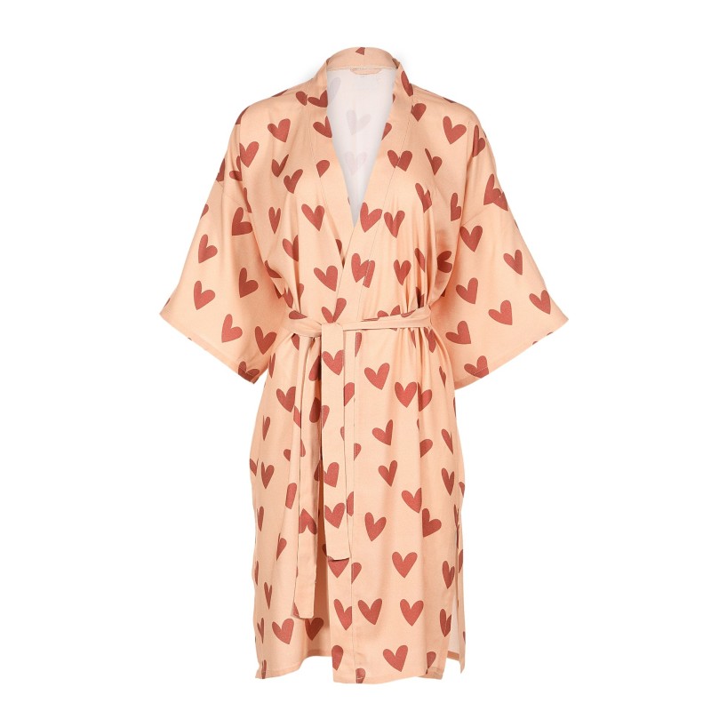 La Millou - Kimono Bambusowe HEARTBEAT PINK