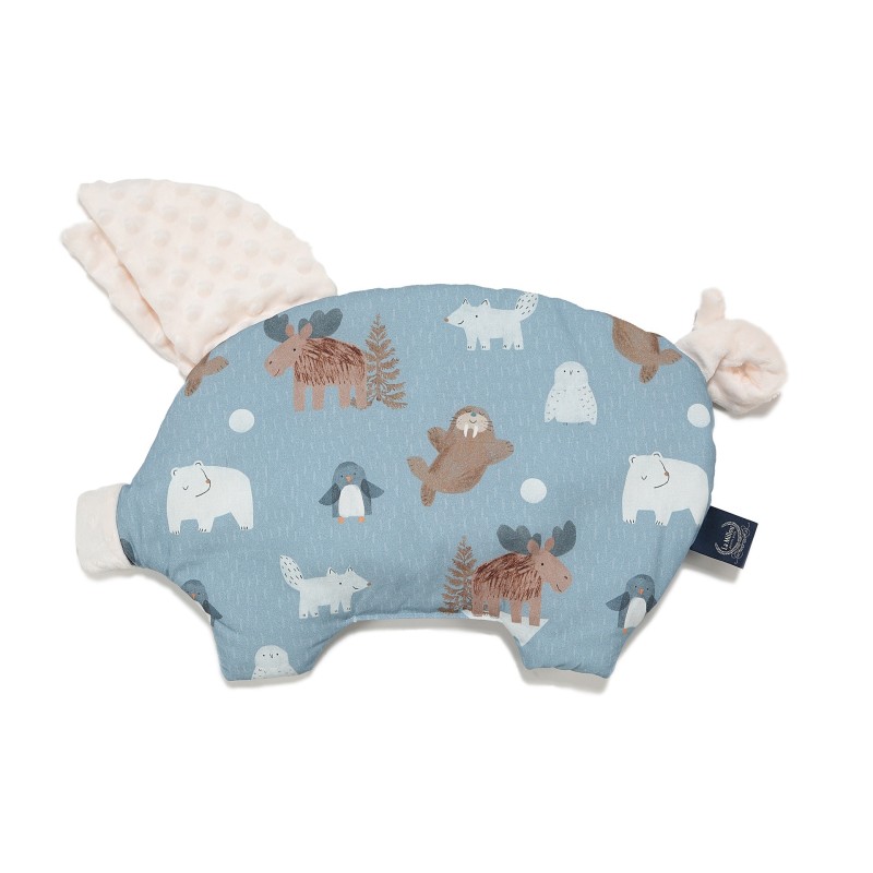 La Millou - Poduszka Sleepy Pig Minky ARCTIC FRIENDS