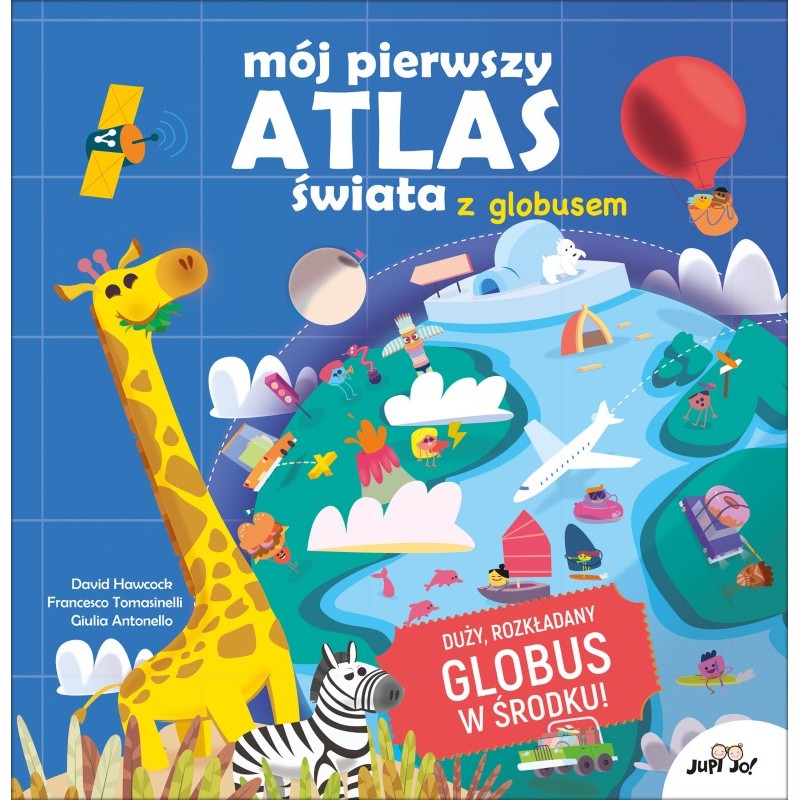 Książki - Mój pierwszy atlas świata z globusem