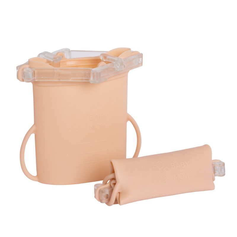 Baby on the Move - Torebki do przechowywania pokarmu Yummy Bag 2-pak, blush