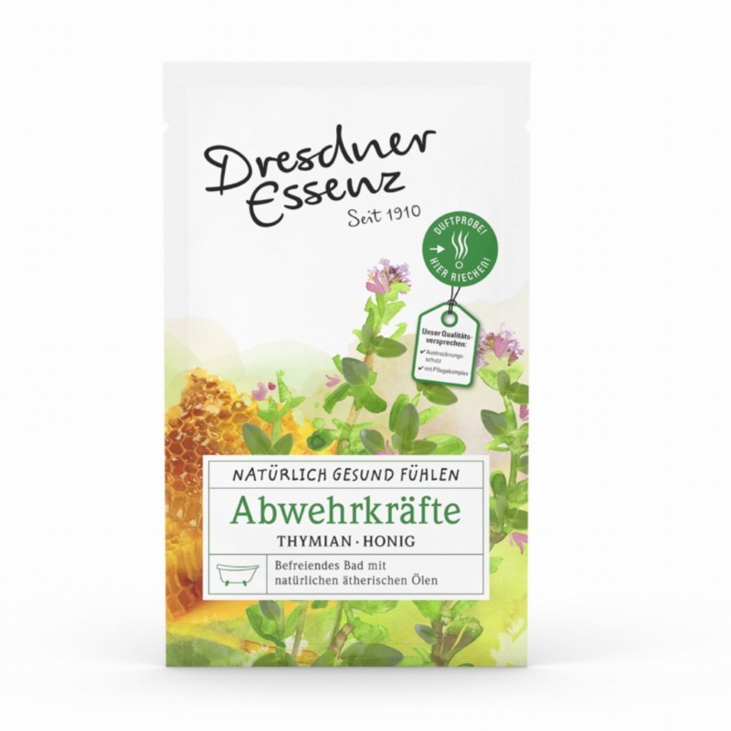 Dresdner Essenz - Naturalna sól do kąpiel na przeziębienie (60g) - WZMACNIAJ ODPORNOŚĆ