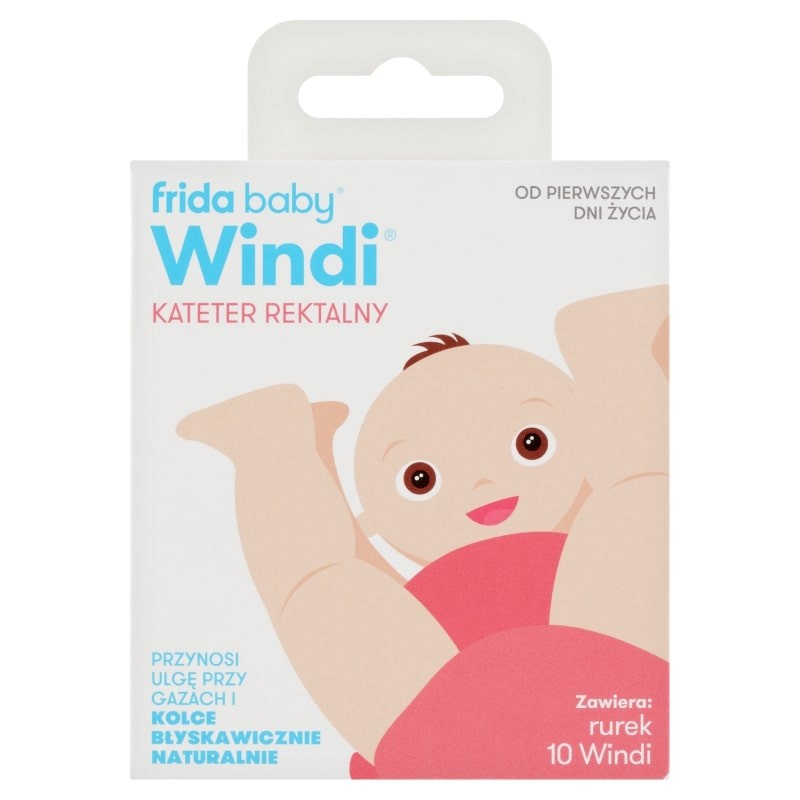 Frida Baby - Windi, kateter rektalny dla niemowląt przy gazach i kolce 10szt.