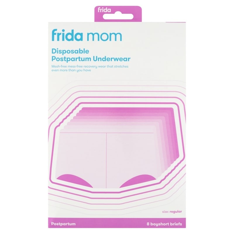 Frida Mom - Jednorazowa bielizna poporodowa typu Boyshort (8 szt.)