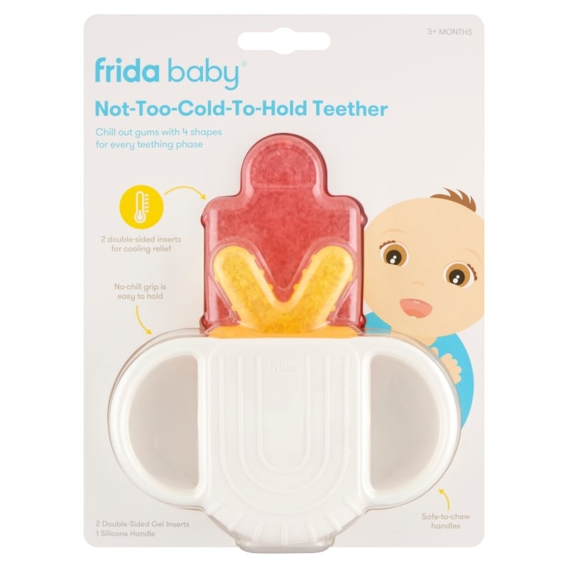 Frida Baby - Cool Teether, zestaw gryzaków do wszystkich okresów ząbkowania 4w1