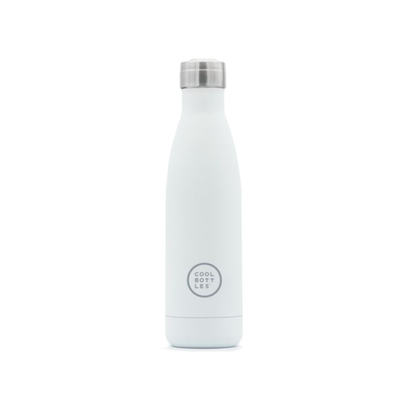 Cool Bottles - Butelka termiczna 500 ml Triple cool Mono White