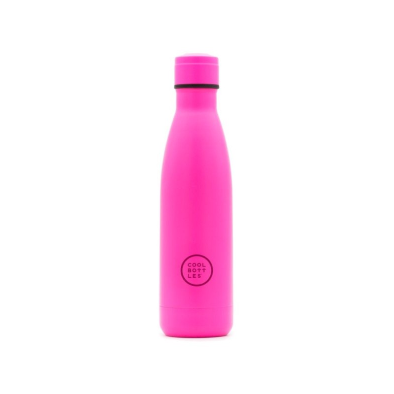 Cool Bottles - Butelka termiczna 500 ml Triple cool Neon Pink