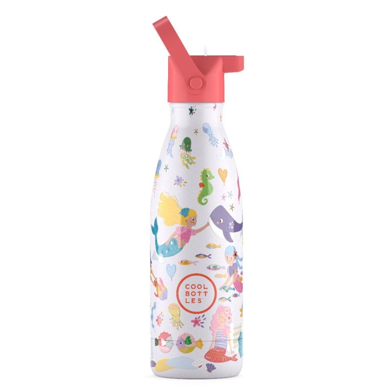 Cool Bottles - Butelka termiczna Kids 350 ml Triple cool Sweet Mermaids