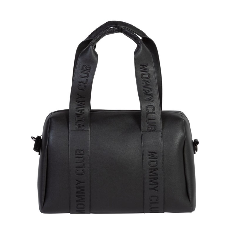 Childhome - Torba do wózka Mommy Club Vegan Leather Black