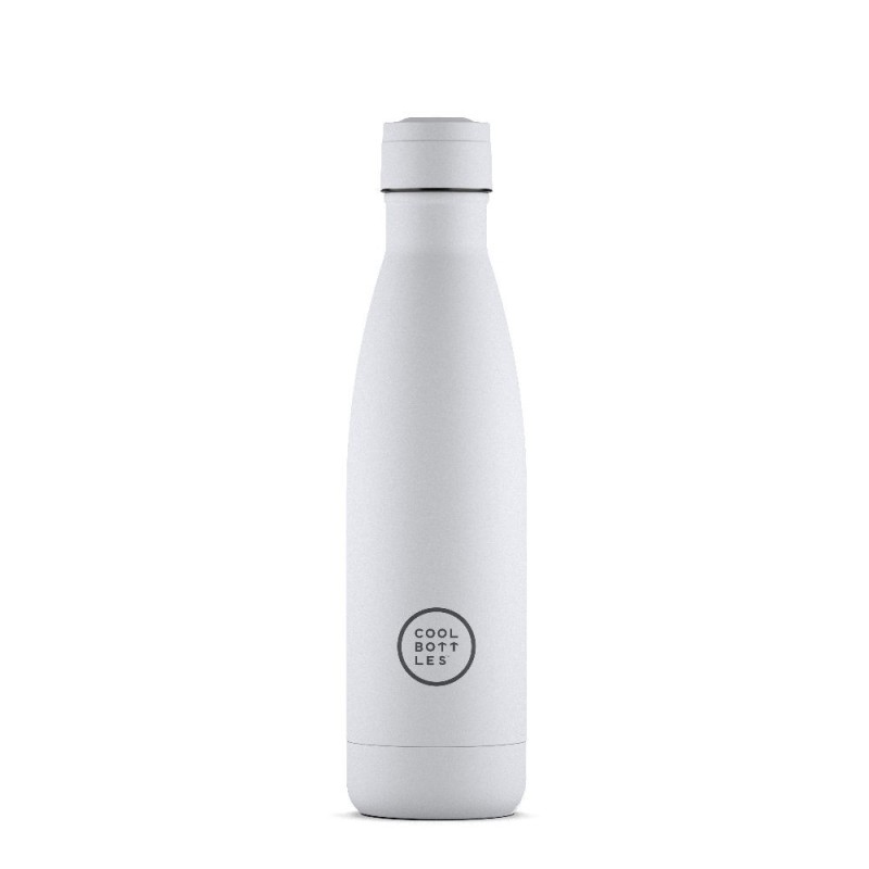 Cool Bottles - Butelka termiczna 500 ml Triple cool Mono White