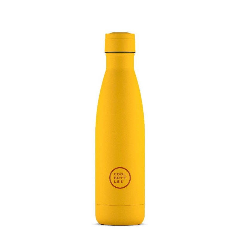 Cool Bottles - Butelka termiczna 500 ml Triple cool Vivid Yellow