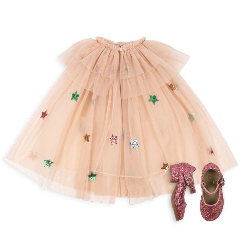 Konges Slojd - Przebranie Wróżki Glitter Fairy Costume - multi star