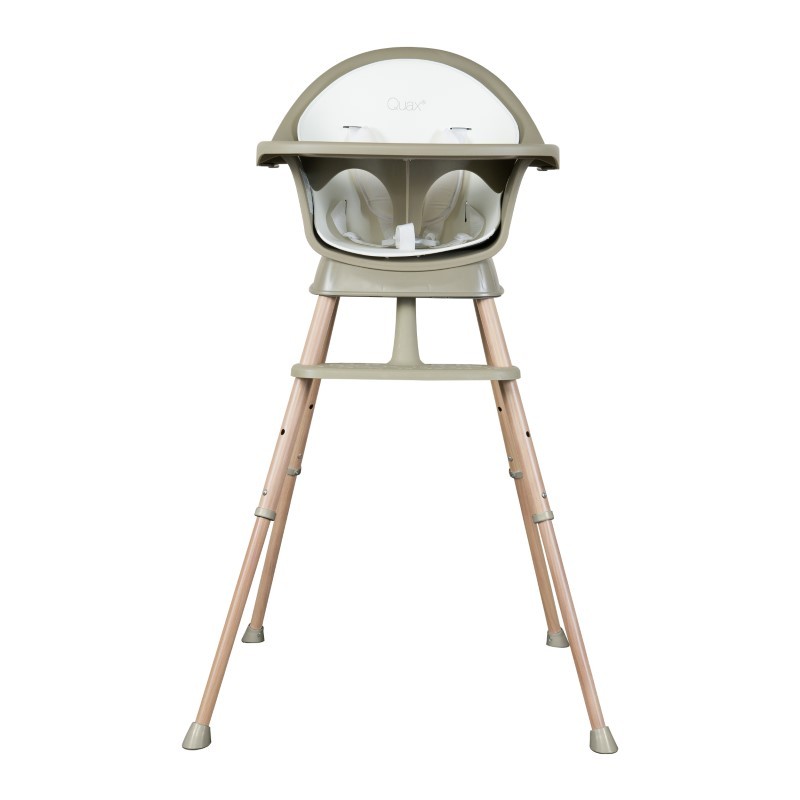 Quax - Wysokie krzesełko do karmienia Highchair ULTIMO 3 Luxe, thyme-natural